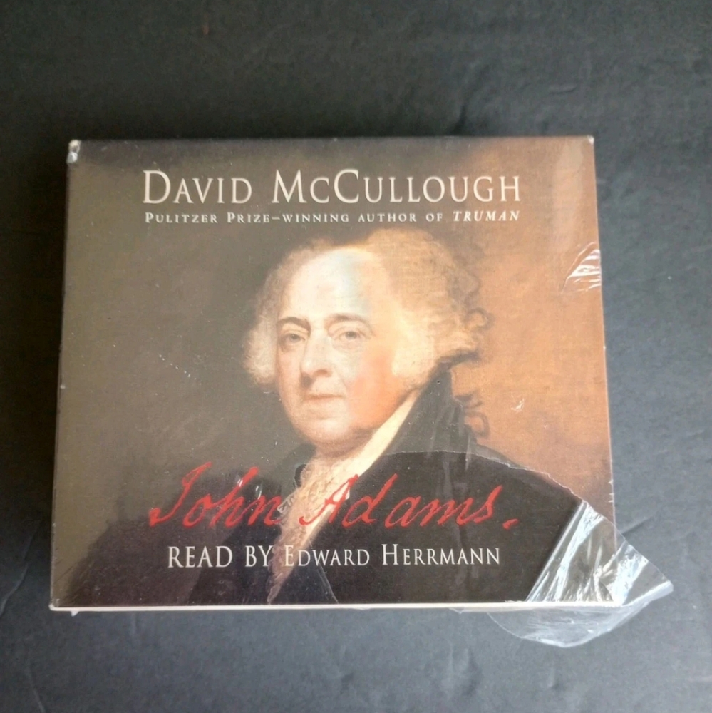 John Adams  (David McCullough)  unabridged audio CD 9 Discs See Description NOS